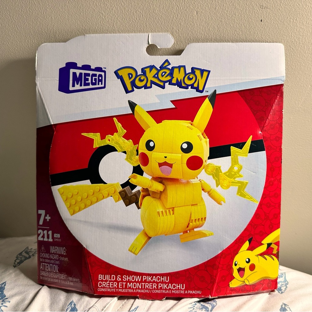 MEGA Pikachu Build and Show